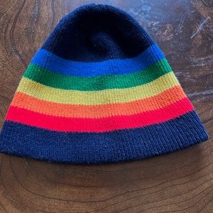 Rainbow beanie